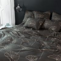 Підодіяльник з подвійним декором з перкалю LOTUS