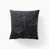 Квадратна наволочка з подвійним декором з перкалю LOTUS