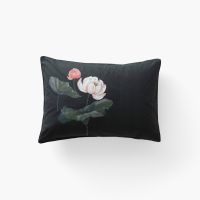 Наволочка прямокутна з подвійним декором з перкалю LOTUS