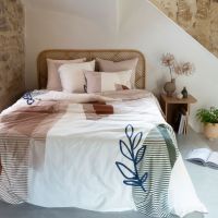 Підковдра з декором з перкалю CADAQUES