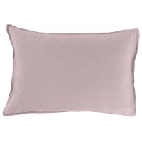 Наволочка прямокутна з промитого льону та бавовни SONGE