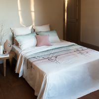 Простирадло з перкалю з принтом VIBRATION