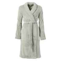 Жіночий флісовий халат з шалевим коміром PAMPA II