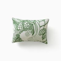 Наволочка прямокутна з двостороннім декором з органічної бавовни CANOPEE