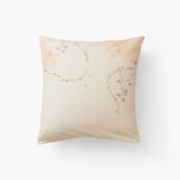 Квадратна наволочка з декором з перкалю BLOOMART