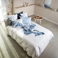 Підковдра з подвійним декором з перкалю DEMILUNE