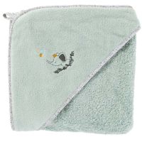 Рушник махровий  з куточком з органічної бавовни з вишивкою FESTINE