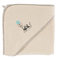 Рушник махровий  з куточком з органічної бавовни з вишивкою FESTINE