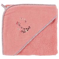 Рушник махровий  з куточком з органічної бавовни з вишивкою FESTINE