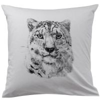 Квадратна наволочка з подвійним декором з перкалю IRBIS