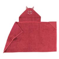 Рушник махровийз куточком та вишивкою KITTYFUL