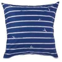 Квадратна наволочка з подвійним декором з органічної бавовни ODYSSEE