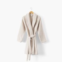 Жіночий махровий халат з шалевим коміром ZEPHIRE