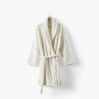 Жіночий махровий халат з шалевим коміром ZEPHIRE