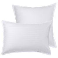 Прямокутна наволочка з жаккардового сатину з подвійним декором PRESTIGE