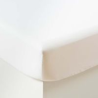 Простирадло з органічної бавовни-сатину на резинці QUARTZ