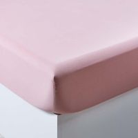 Простирадло з органічної бавовни-сатину на резинці QUARTZ