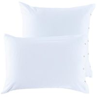 Прямокутна наволочка з органічної бавовни-сатину QUARTZ