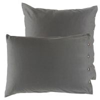 Прямокутна наволочка з органічної бавовни-сатину QUARTZ