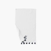 Махровий міні-рушник для рук з бавовни та бамбукової віскози з вишивкою DEMILUNE