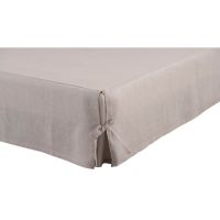 Простирадло на резинці з промитої бавовни SONGE