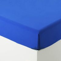 Простирадло на резинці з промитої бавовни SONGE