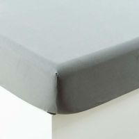 Простирадло на резинці з промитої бавовни SONGE