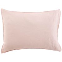 Прямокутна наволочка з промитого льону та бавовни SONGE