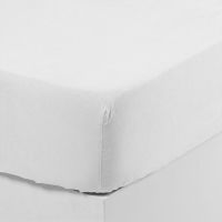 Простирадло на резинці з промитої бавовни SONGE