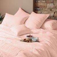 Підковдра з промитого льону та бавовни SONGE