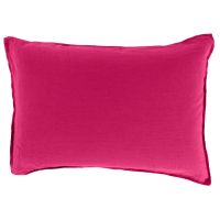 Прямокутна наволочка з промитого льону та бавовни SONGE