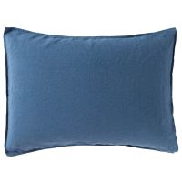 Прямокутна наволочка з промитого льону та бавовни SONGE