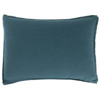 Прямокутна наволочка з промитого льону та бавовни SONGE