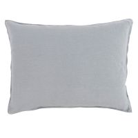 Прямокутна наволочка з промитого льону та бавовни SONGE