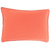 Прямокутна наволочка з промитого льону та бавовни SONGE