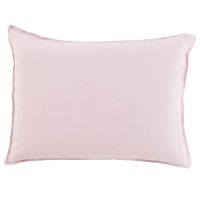 Прямокутна наволочка з промитого льону та бавовни SONGE