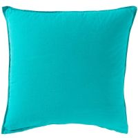 Квадратна наволочка з промитого льону та бавовни SONGE