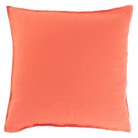 Квадратна наволочка з промитого льону та бавовни SONGE