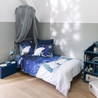 Підковдра з декором з фосфоресцентної бавовни STELLAIRE