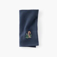 Рушник вафельний для кухні з вишивкою SWEET