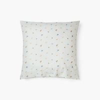 Квадратна наволочка з органічної бавовни з подвійним декором  VULPINI колір різнобарвний 64x64