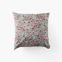 Квадратна наволочка з подвійним декором з перкалю EUPHORY