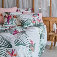 Підковдра з подвійним декором з перкалю PALMELIS