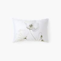 Прямокутна наволочка з вишивкою з сатину EPHELIA колір різнобарвний 50x70