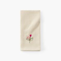 Рушник вафельний для кухні з вишивкою NECTAR