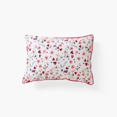 Наволочка прямокутна з подвійним декором з органічної бавовни MESREVES