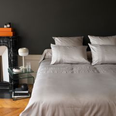 Підковдра з вишивкою з сатину TITANE