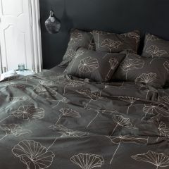 Підодіяльник з подвійним декором з перкалю LOTUS