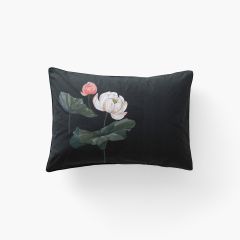 Наволочка прямокутна з подвійним декором з перкалю LOTUS