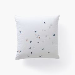 Квадратна наволочка з вишивкою з сатину EQUINOXE